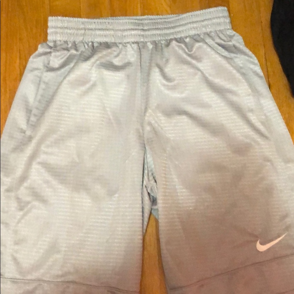 Nike grey b-ball shorts new medium